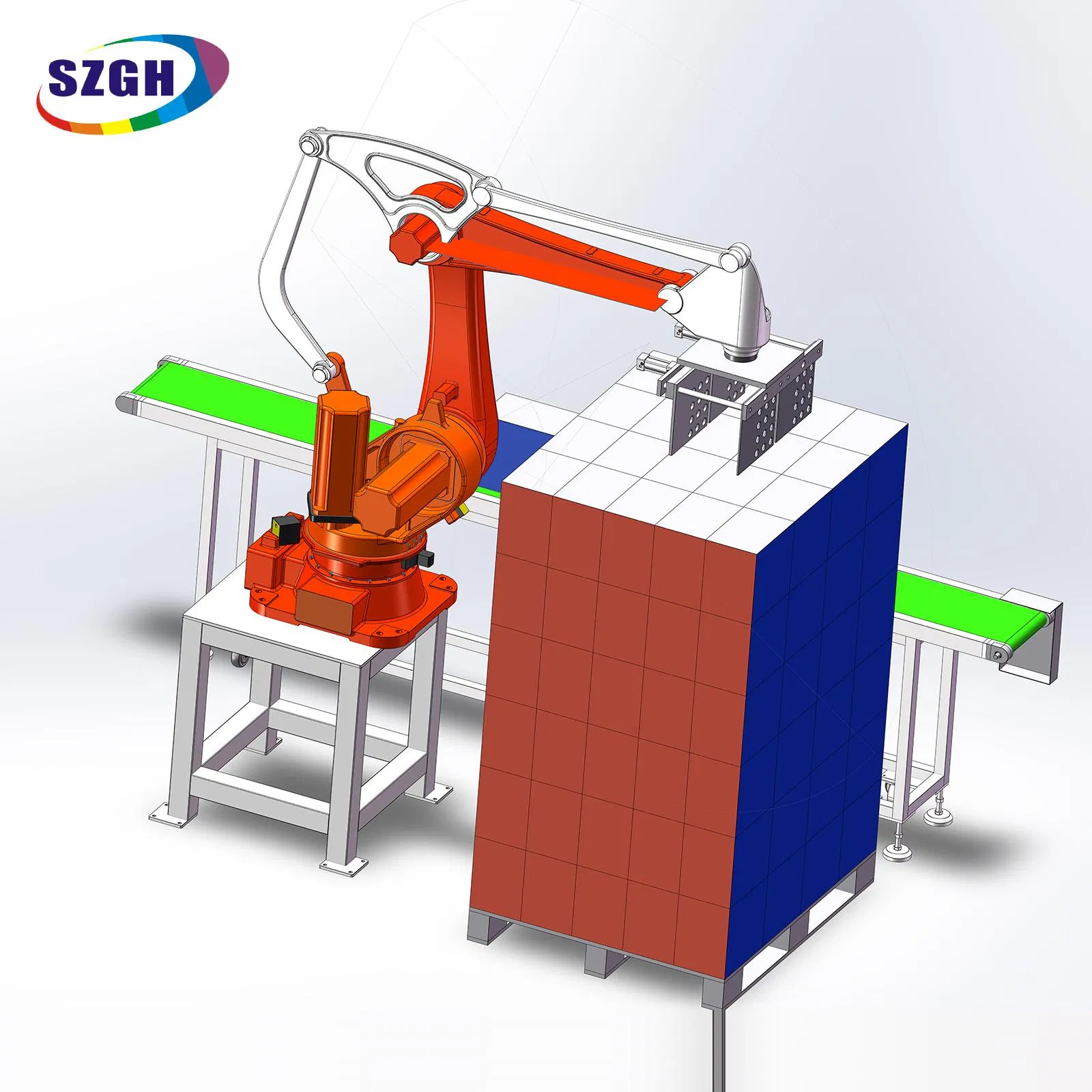 6 Axes Robot Controller application of robots in material handling