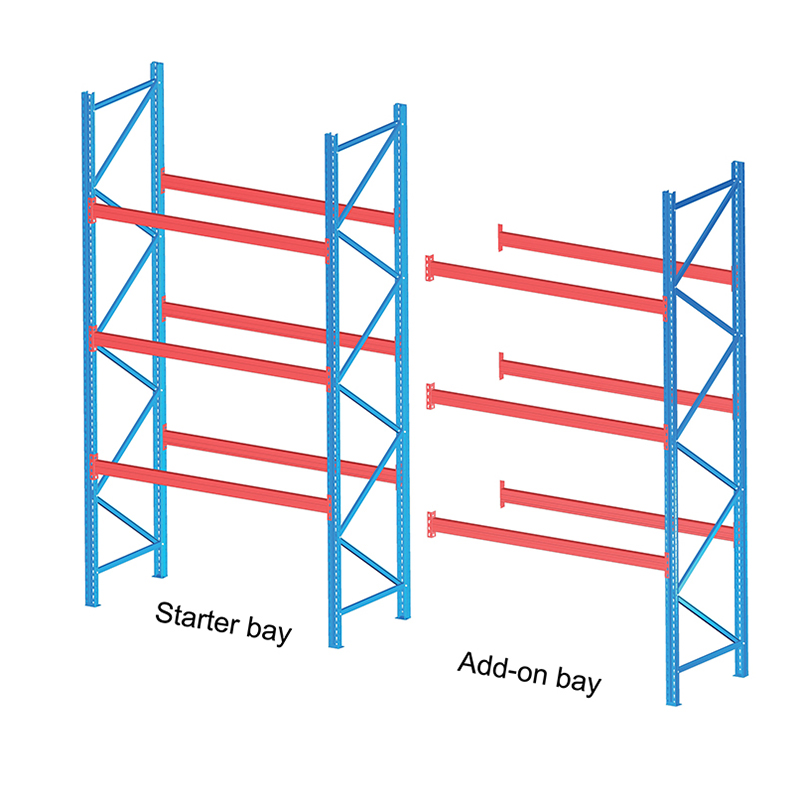 Medium Steel Selective Pallet Rack Warehouse Storage Rack Shelving Shelves Heavy