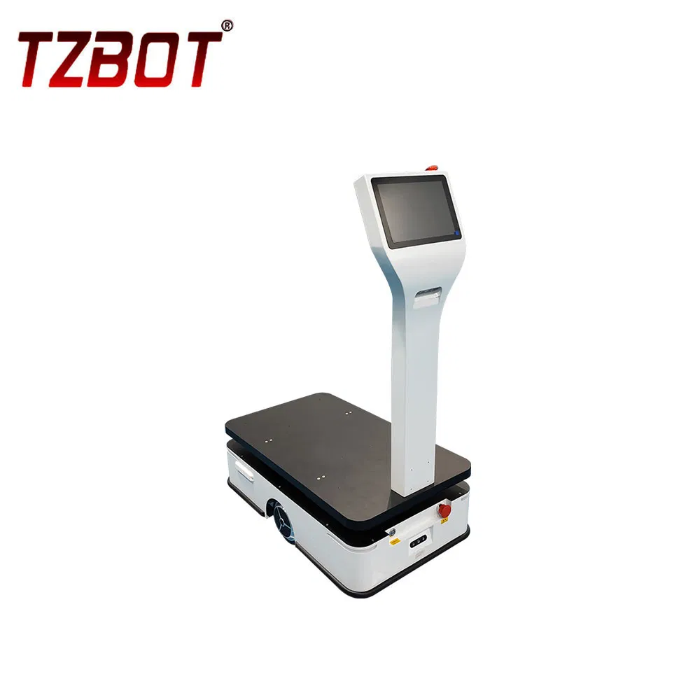 Tzbot Unmanned Laser Trackless Material Handling Equipment Auto Charging AMR Mobile Robot