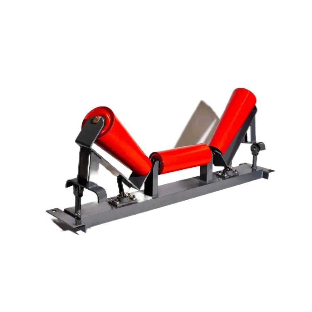 Vibration-Proof Friction Self-Aligning Conveyor System for Open-Pit Mine Operations