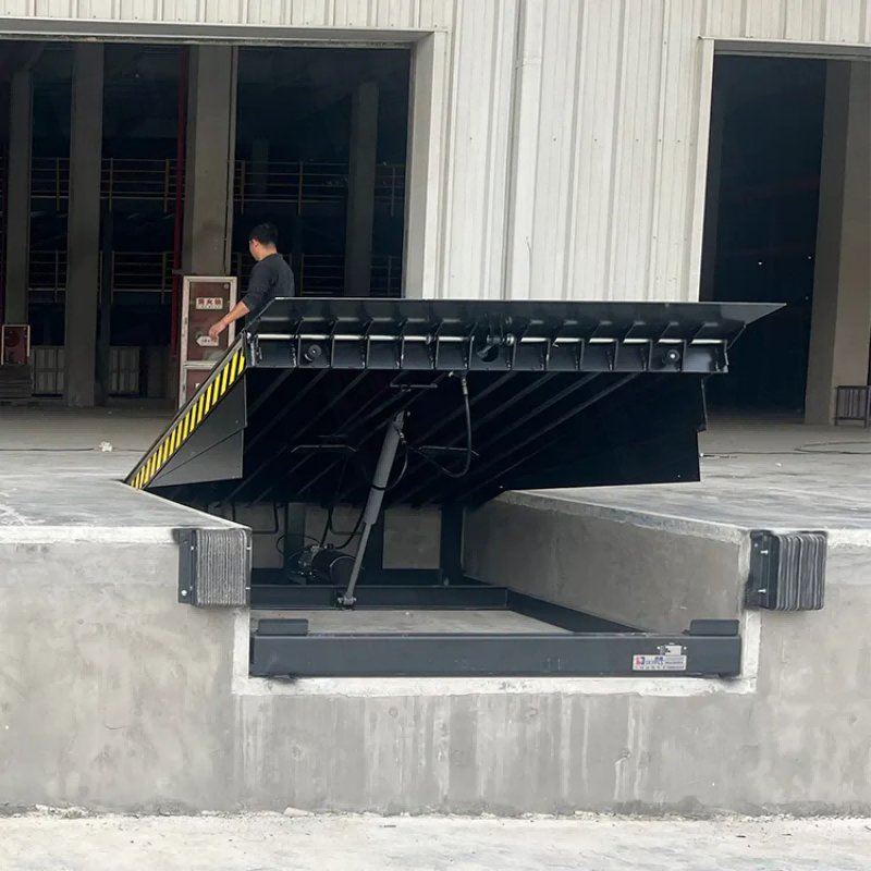 Loading Hydraulic Mechanical Lifting Table Dock Ramp Stationary Dock Leveler with CE