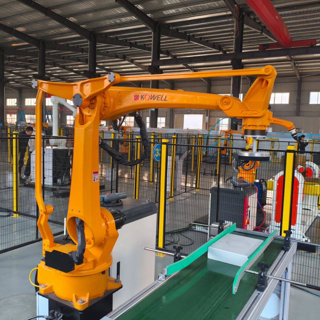 Versatile Four Axis Robot Arm for Efficient Material Handling Solutions