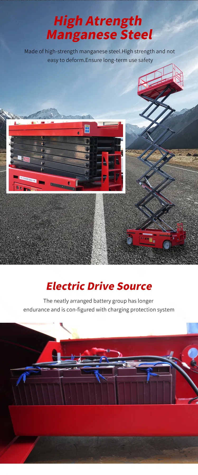 Scissor Lift Platform View 2