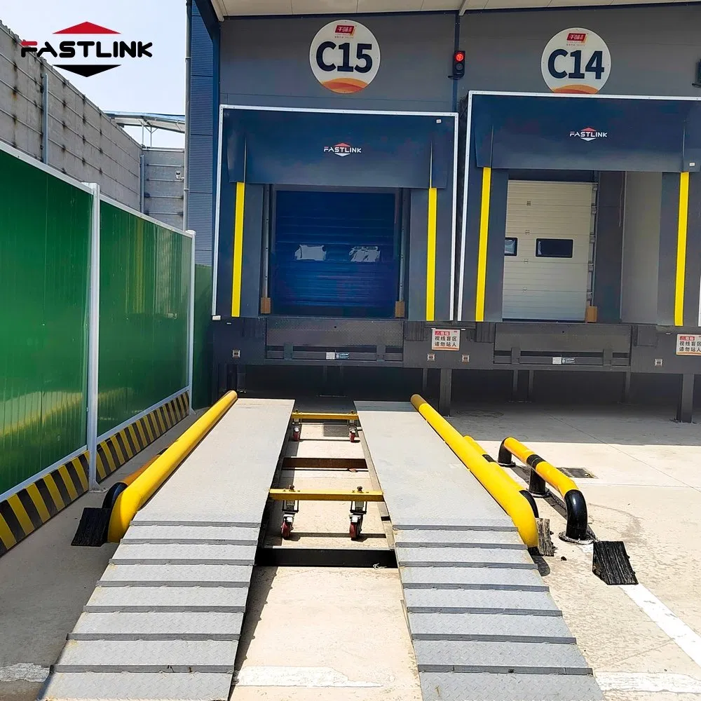 Fastlink Pharmaceutical Factory Cold Chain Food Electronic PVC Surface Waterproof Customized Loading Mechanical Dock Seals Dock Shelters