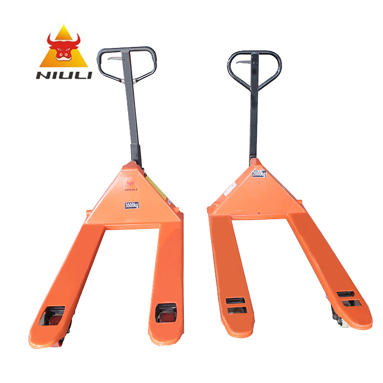 Niuli Portable Goods Handling Equipment 2000kg 3000kg 2500kg Manual Hand Pallet Truck with TUV Pallet Jack