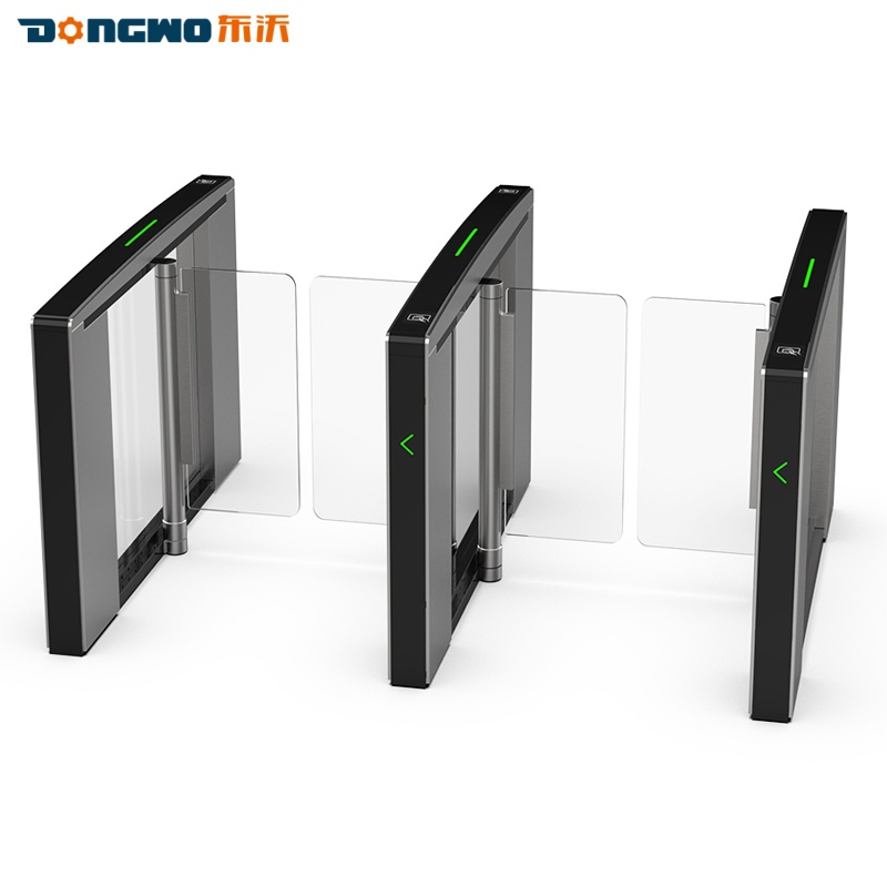 Factory OEM Durable Smart Fast Speed Swing Automatic Used for Industrial Gym Office Building Cinema Test Center Automatic Electric Boom Flap Speed Barrier Gate