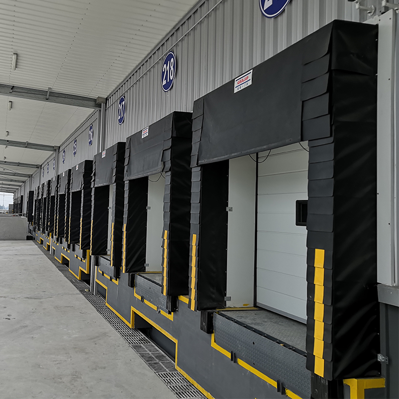 Factory New Design Warehouse Pharmaceutical Logistics Unloading Bay Stationary Sponge Dock Seal