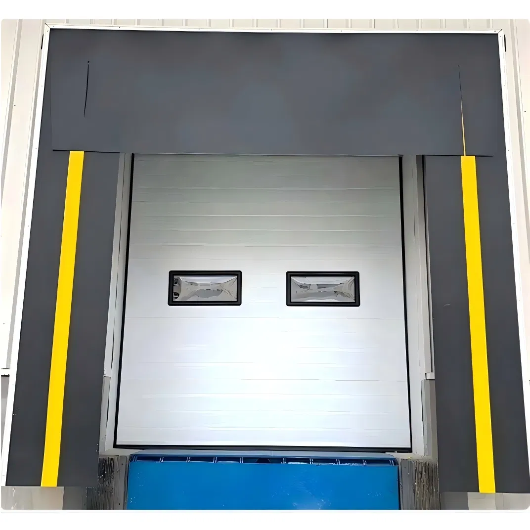 PVC Polyester Fabric Anti-Crush Loading Container Cold Storage Warehouse Overhead Energy-Saving Vehicle Loading Retractable Dock Seal