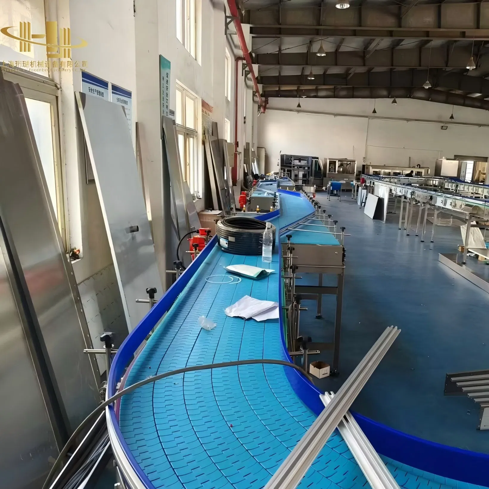 Conveyor Line Beverage Packing Filling Conveying Line Bottle Water Conveyer System