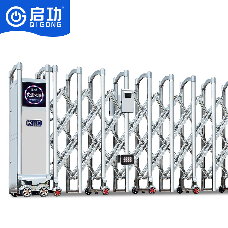 Kuwait Factories Sandstorm Resistant Corrosion-Proof Industrial-Grade Durability Stainless Steel Telescopic Gate