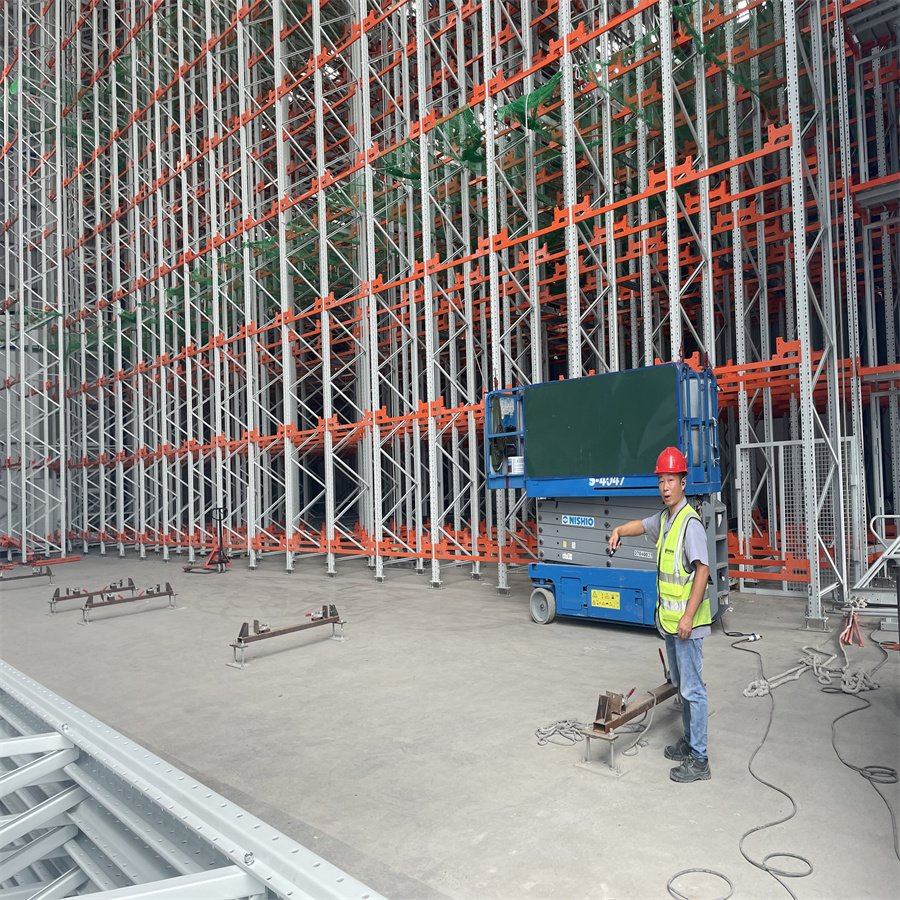 High Efficiency Asrs Racking Pallet Warehouse Storage Racking Multi Automated System