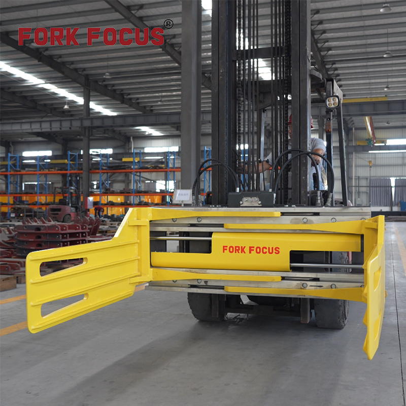 Forklift Attachment Spare Part 1.5-3 T Tobacco Bale Clamp with Sideshifter