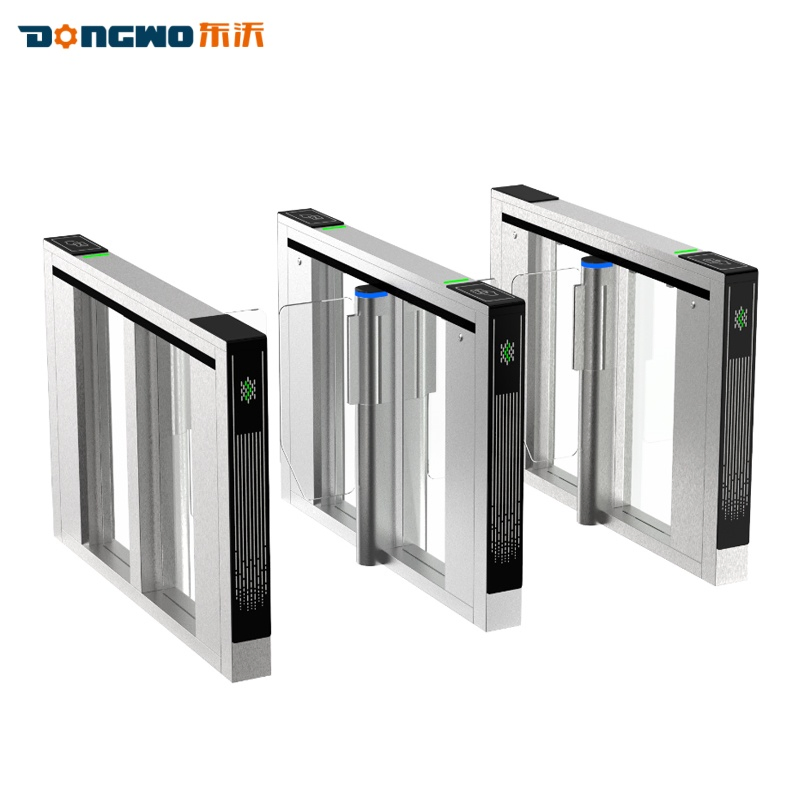 2026factory Durable Smart Fast Speed Swing Automatic Used for Industrial Gym Office Building Cinema Test Center Automatic Electric Boom Flap Speed Barrier Gate