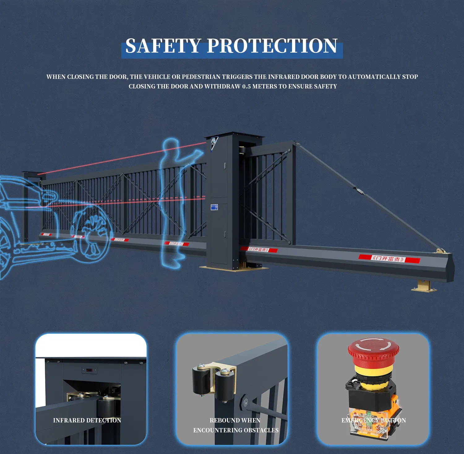 Modern Aluminum Gate
