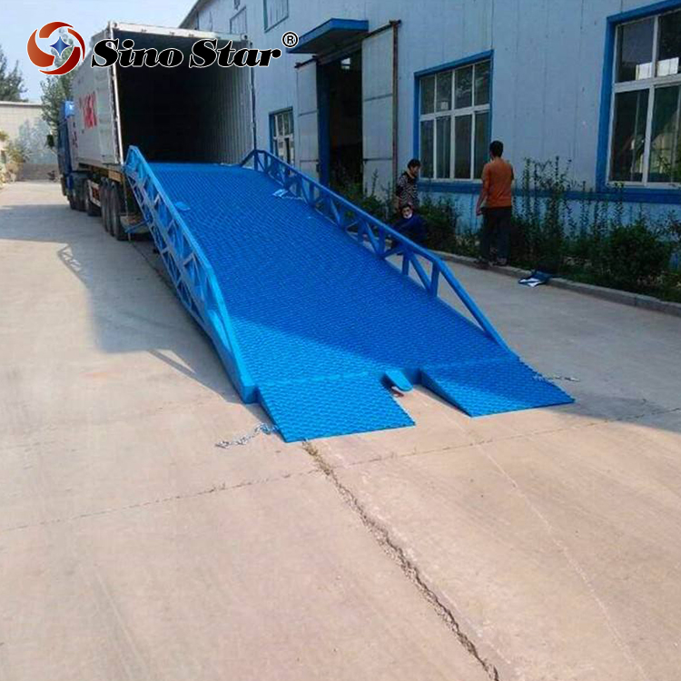 Adjustable Mobile Warehouse Loading Unloading Container Yard Ramp Equipment