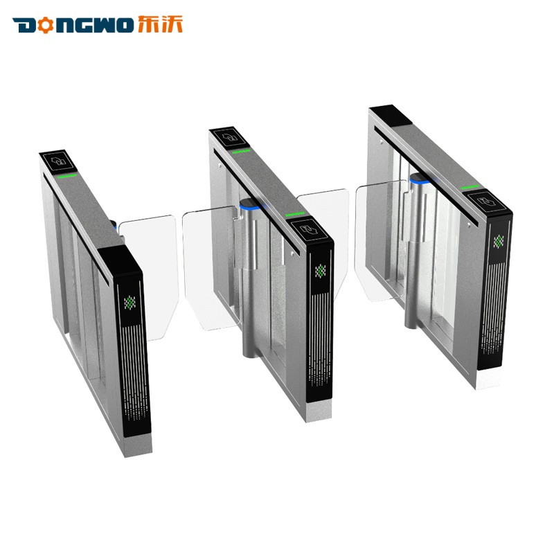 2026factory Durable Smart Fast Speed Swing Automatic Used for Industrial Gym Office Building Cinema Test Center Automatic Electric Boom Flap Speed Barrier Gate