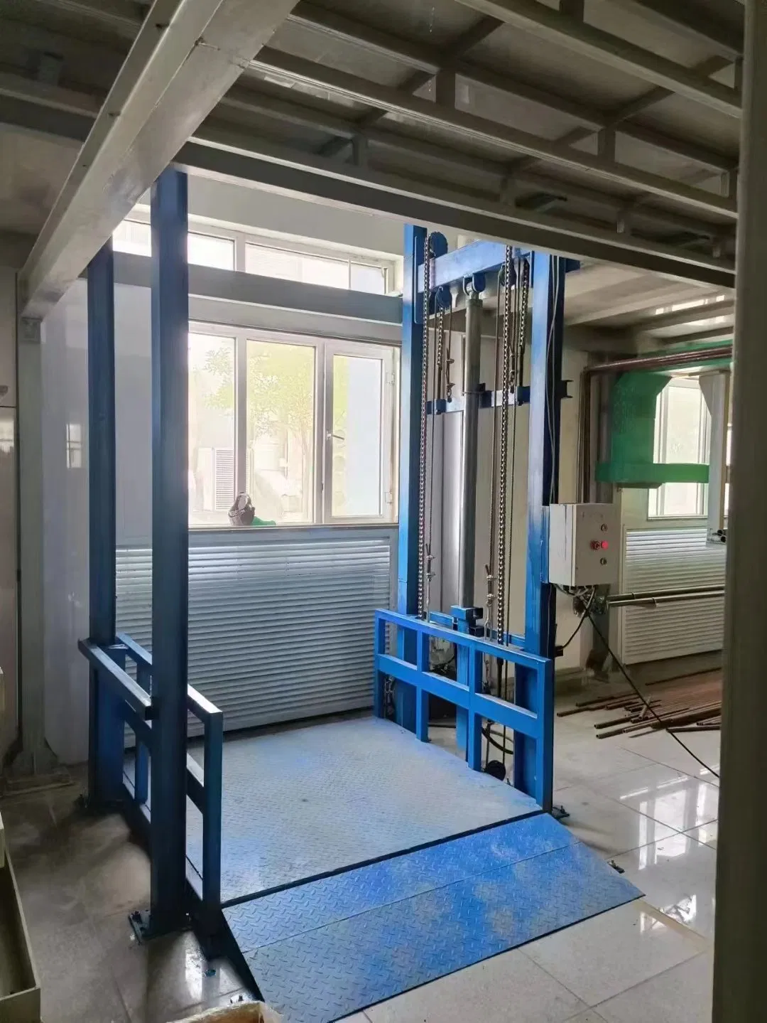 Heavy Load Capacity Hydraulic Cargo Lifts Table Warehouse Goods Elevator 1ton Lift Platform