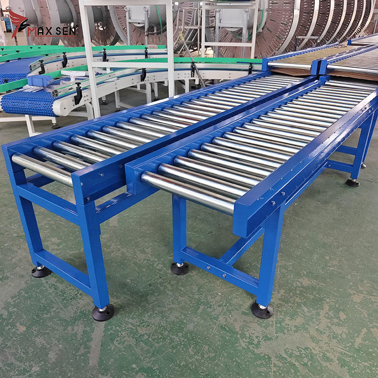 Maxsen Customized Roller Conveyor Hot Sale Industrial Steel Stainless Steel Roller Conveyor Warehouse Logistics Centers New