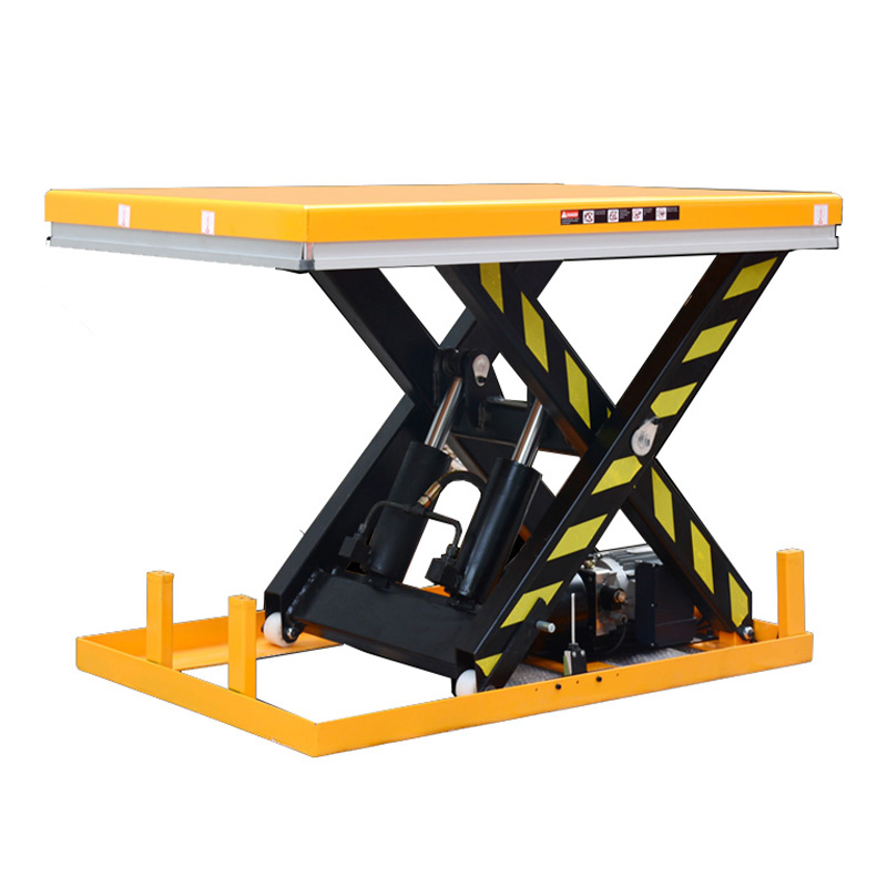 CE Customized Stationary Fixed Heavy Duty Electric Hydraulic Loading and Unloading Scissor Cargo Lift Platform Lift Tables Scissor Lift for Warehouse