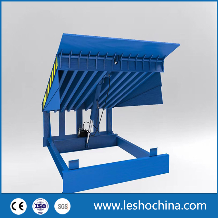 6t /8t /10t Turn-Over Lifting Equipment Loading and Unloading Ramp Leveler Yard Ramp