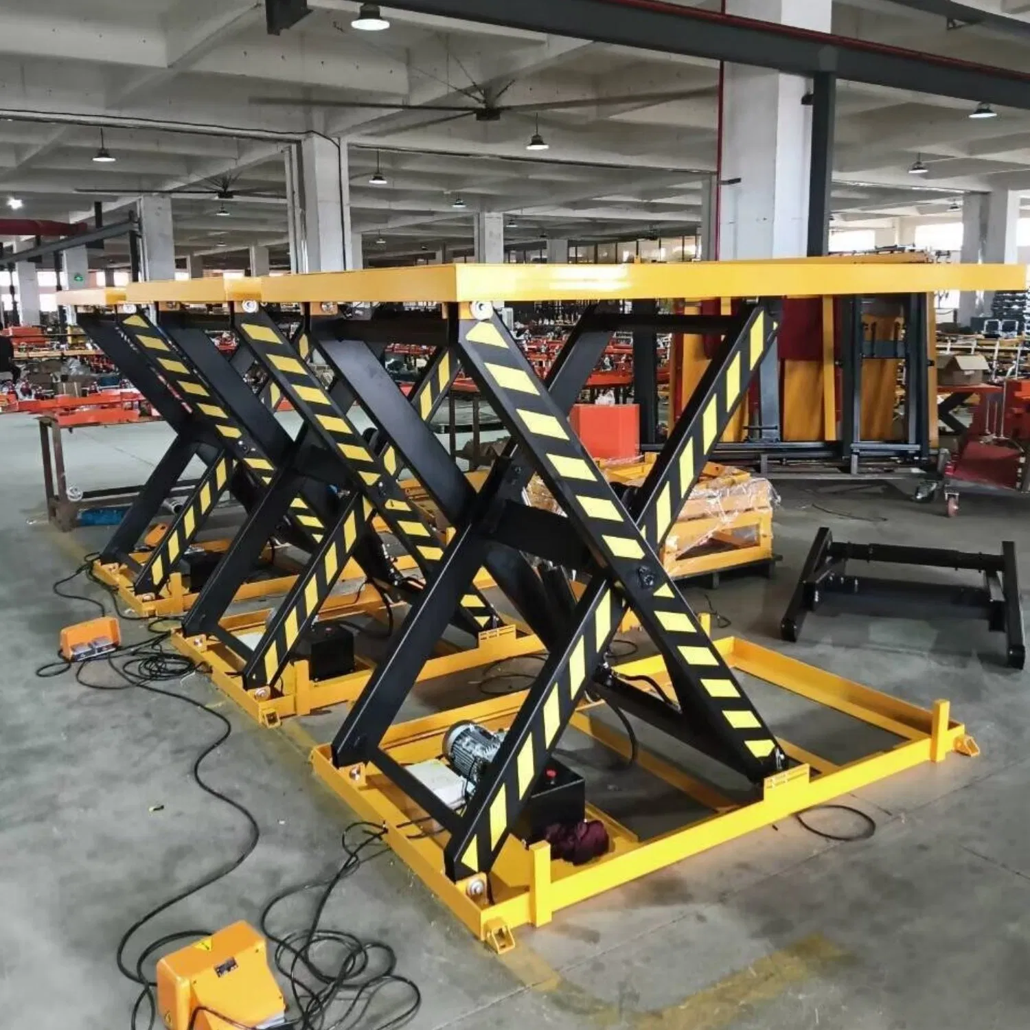 Top Quality Electric Scissor Stationary Lift Platform Electric Mobile Lift Table Truck