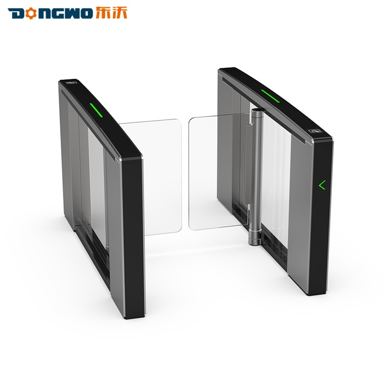 Factory OEM Durable Smart Fast Speed Swing Automatic Used for Industrial Gym Office Building Cinema Test Center Automatic Electric Boom Flap Speed Barrier Gate