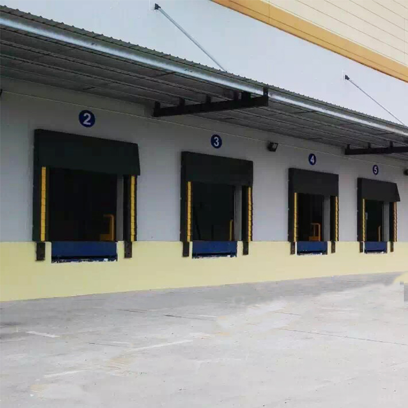 Factory New Design Warehouse Pharmaceutical Logistics Unloading Bay Stationary Sponge Dock Seal