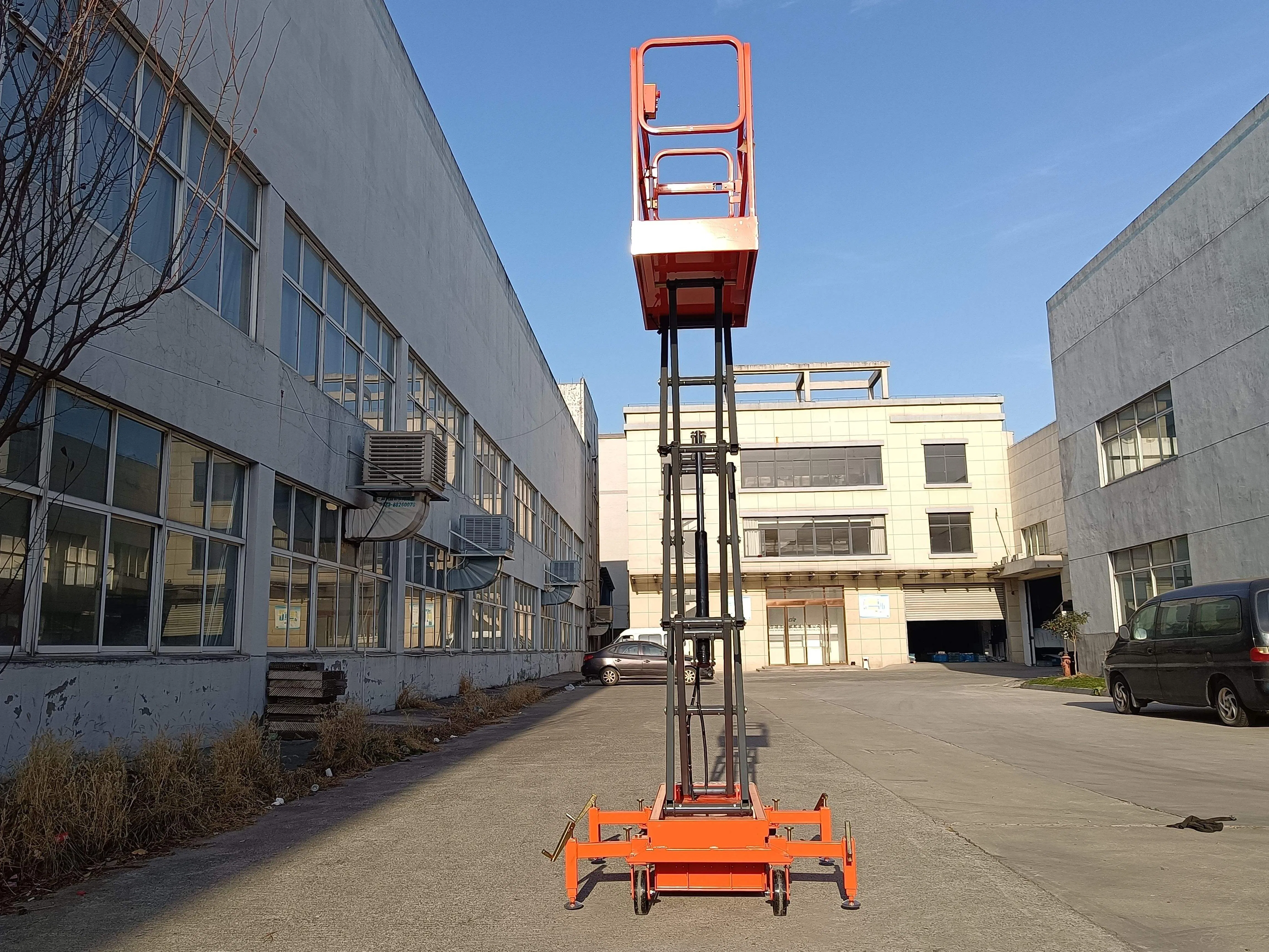 3m 4.8m Mobile Aerial Work Platform 300kg Scissor Lift