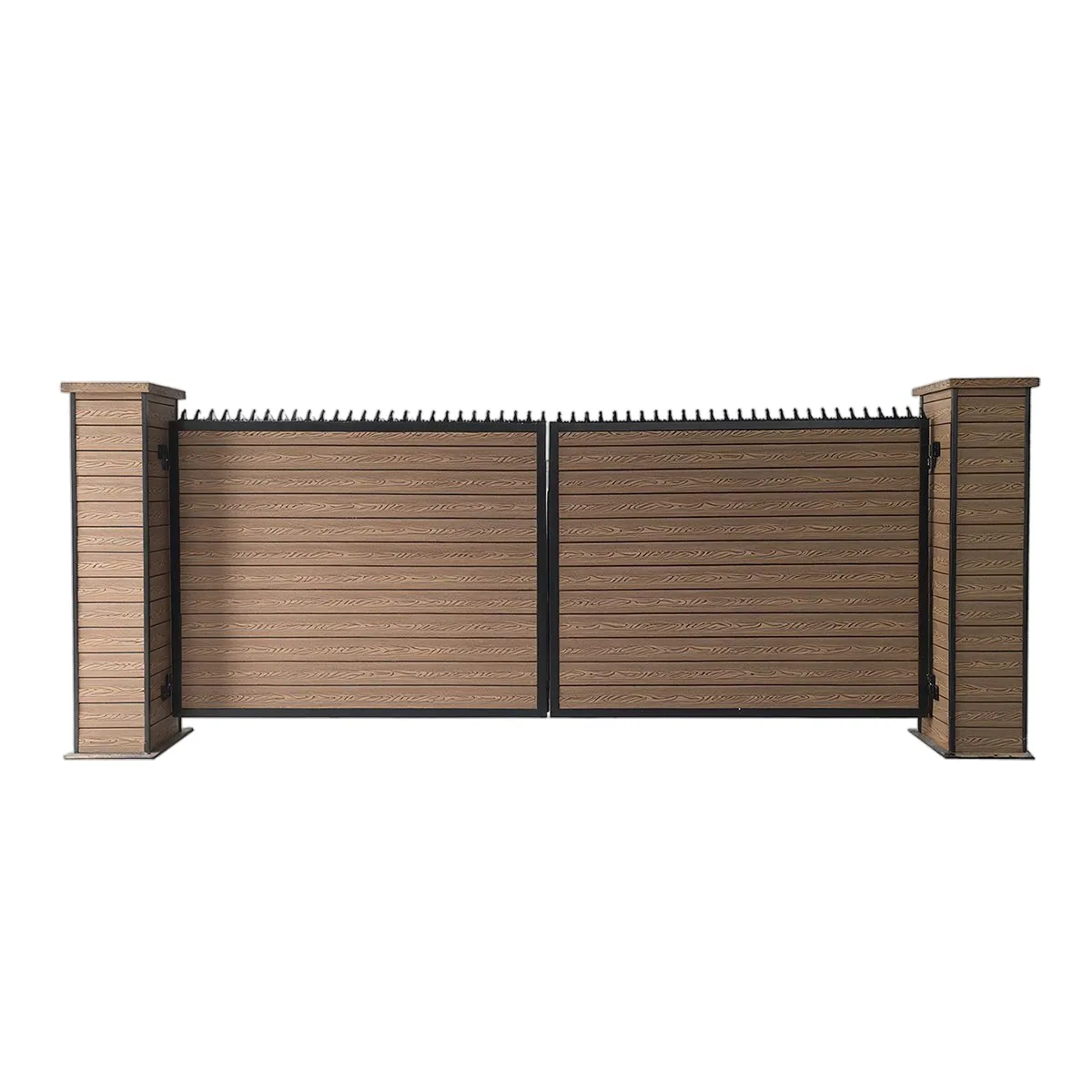 Electric Cantilever Sliding Gate Metal Swing Door, Ideal for Industrial Use