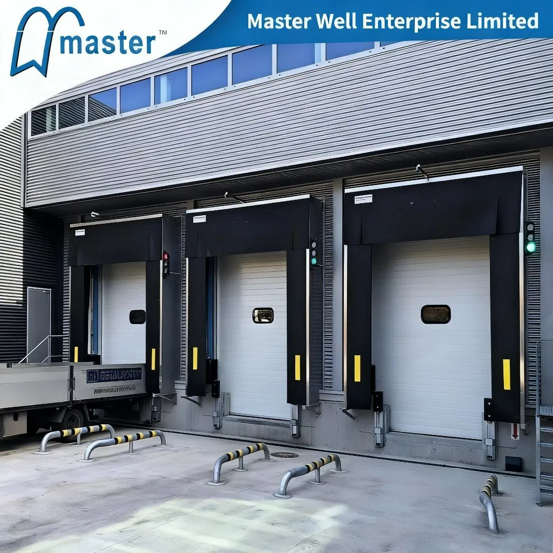 Truck Mechanical Waterproof PVC Dock Shelter Dock Seal for Warehouse Loading Dock Door