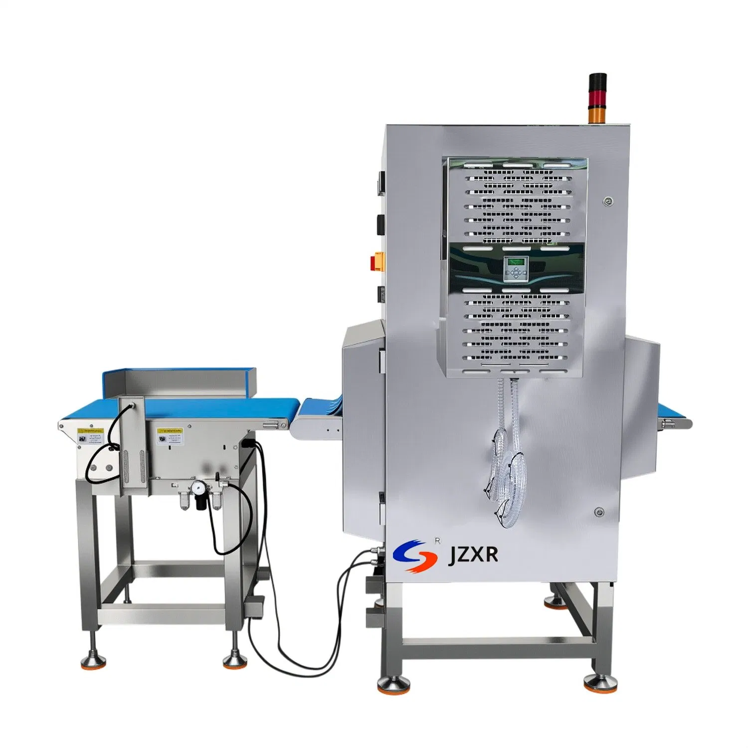 Jzxr Xr-400d Conveyor Belt Foreign Objects Detection X-ray Inspection System for Small Packaged Food
