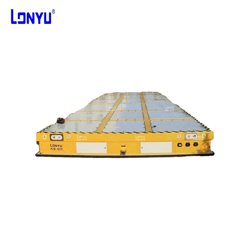 China Manufacturer 120-Ton Shipping Transfer Cart Backpack Heavy-Duty Agv Material Handling Robot