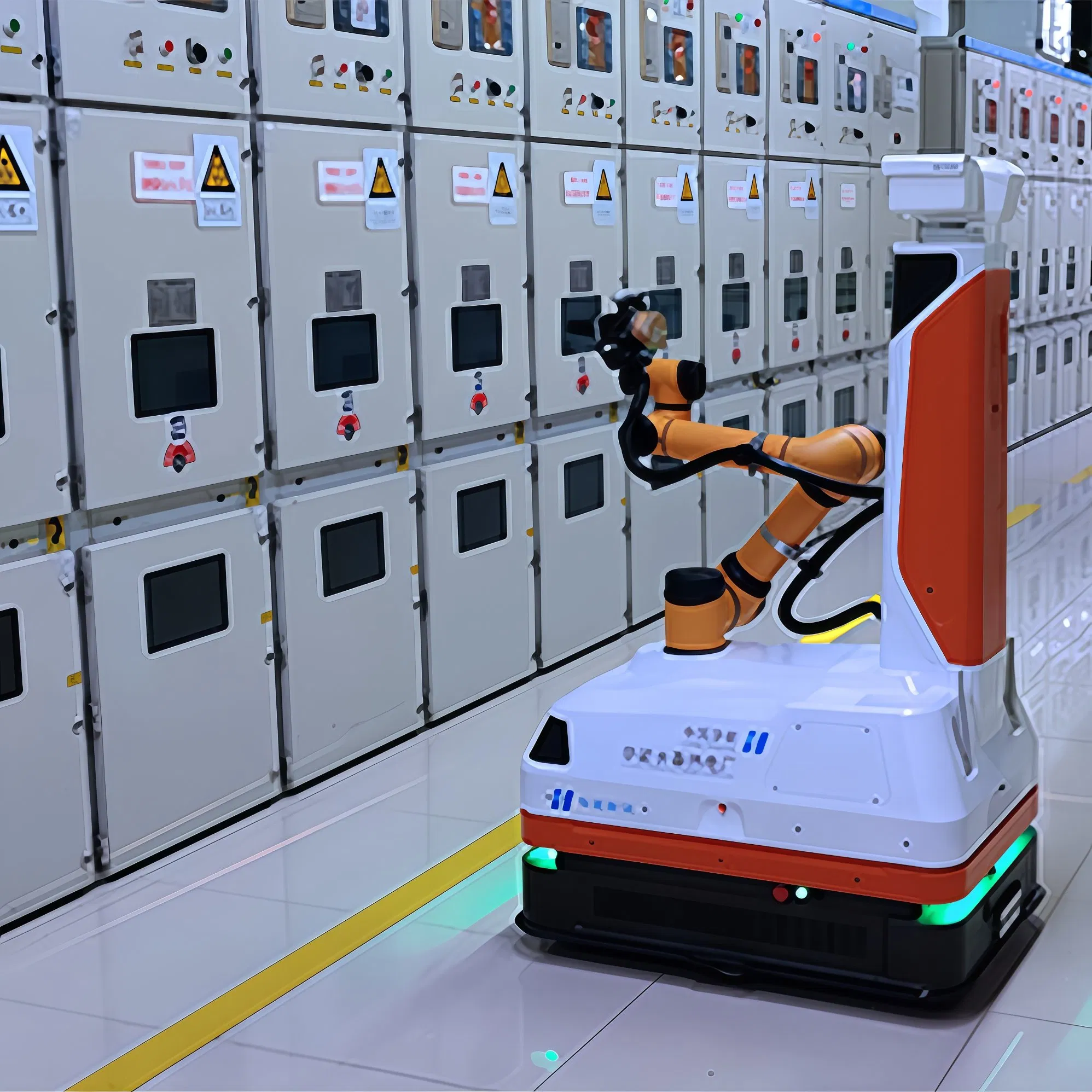 Aubo-I10 Mobile Composite Agv Robot Slam Lidar Navigation Visual Positioning Dual Wheel Differential Control for Material Handling