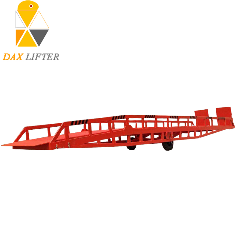 Adjustable Mobile 5-15t Warehouse Hydraulic Yard Ramp Container Dock Ramp