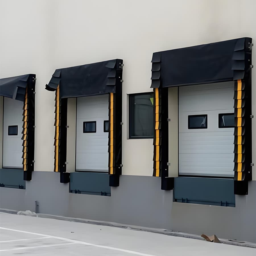 Thermal Insulated Cushion Loading Container Dock Seal for Logistics Warehouse or Loading Bays