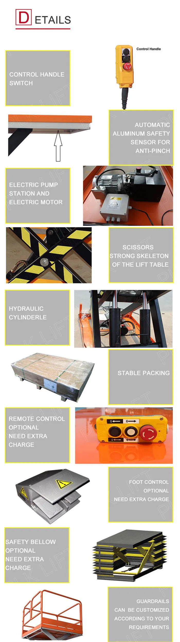 Hydraulic Scissor Lift Table 3