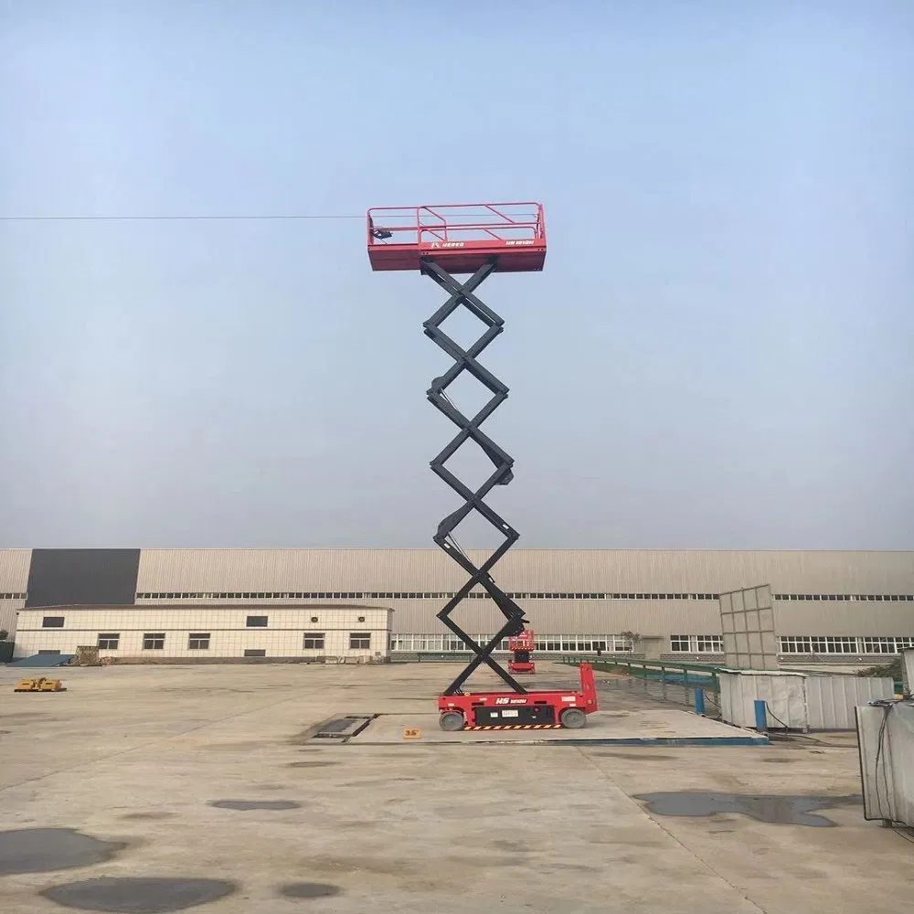 6-15m Scissor Work Platform Hydraulic Mini Lift Electric Mobile Aerial Platform
