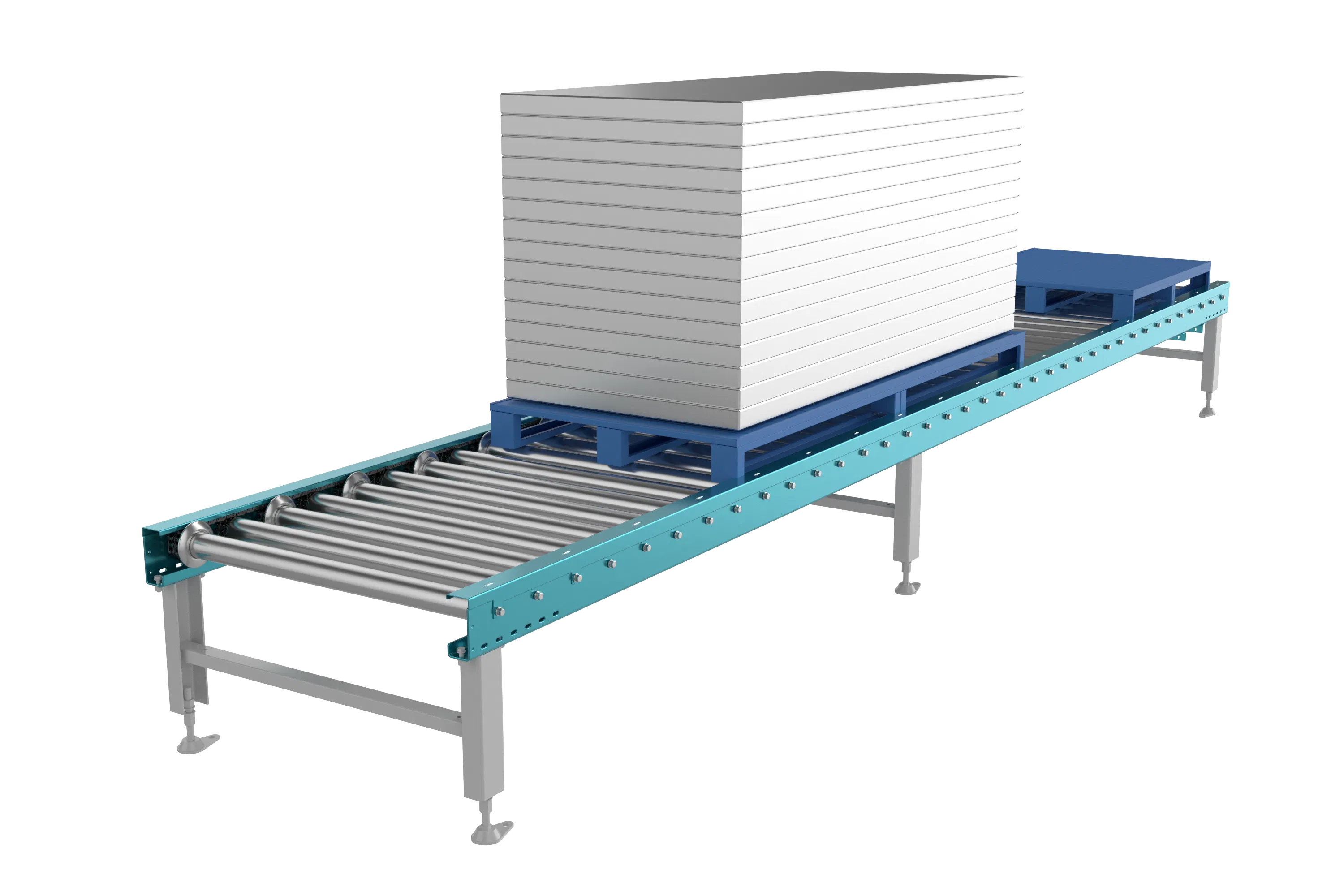Industrial Roller Conveyor with Customized Solutions by Fortucky for Transportador