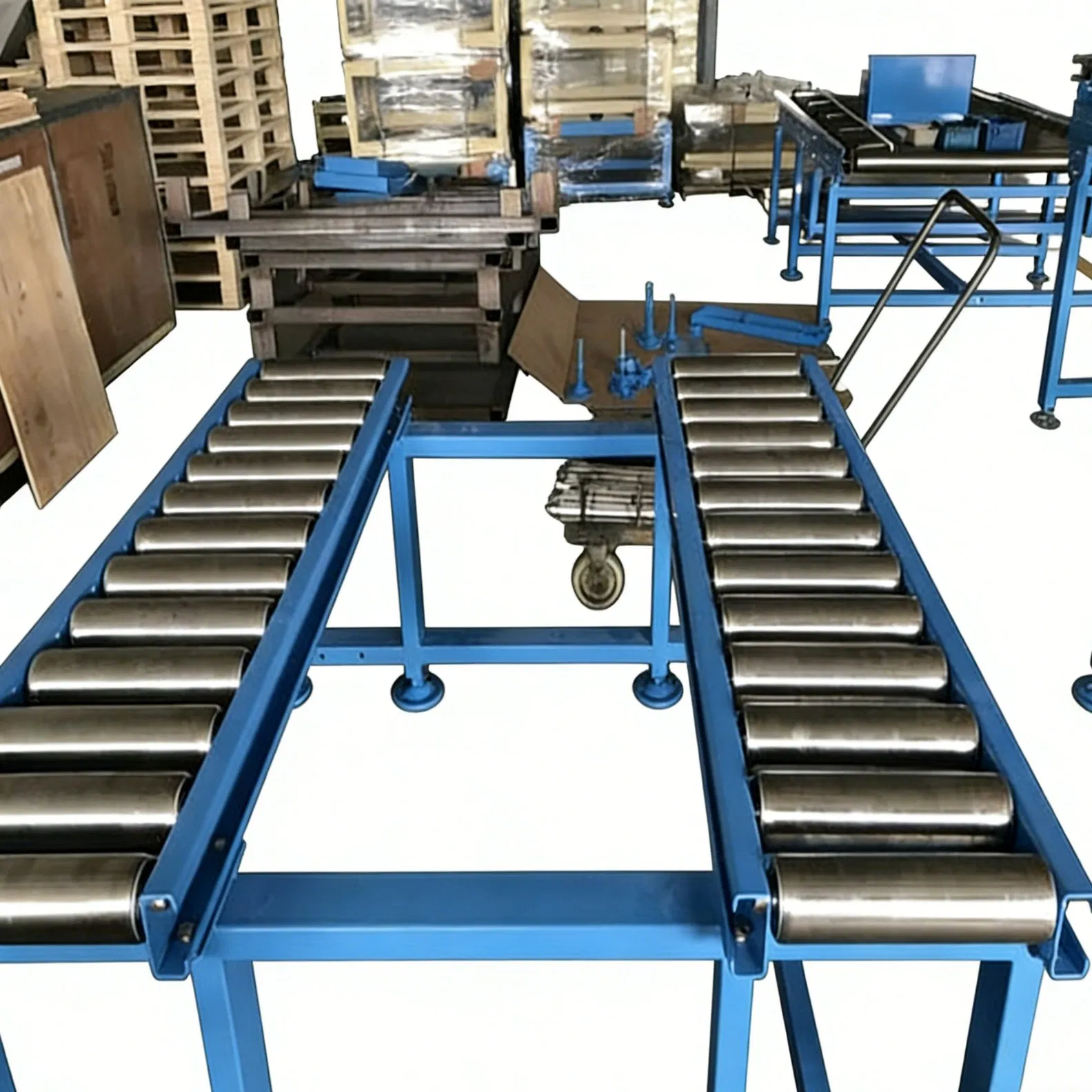 Stainless Steel Roller Conveyor for Sorting with Industrial Rollers
