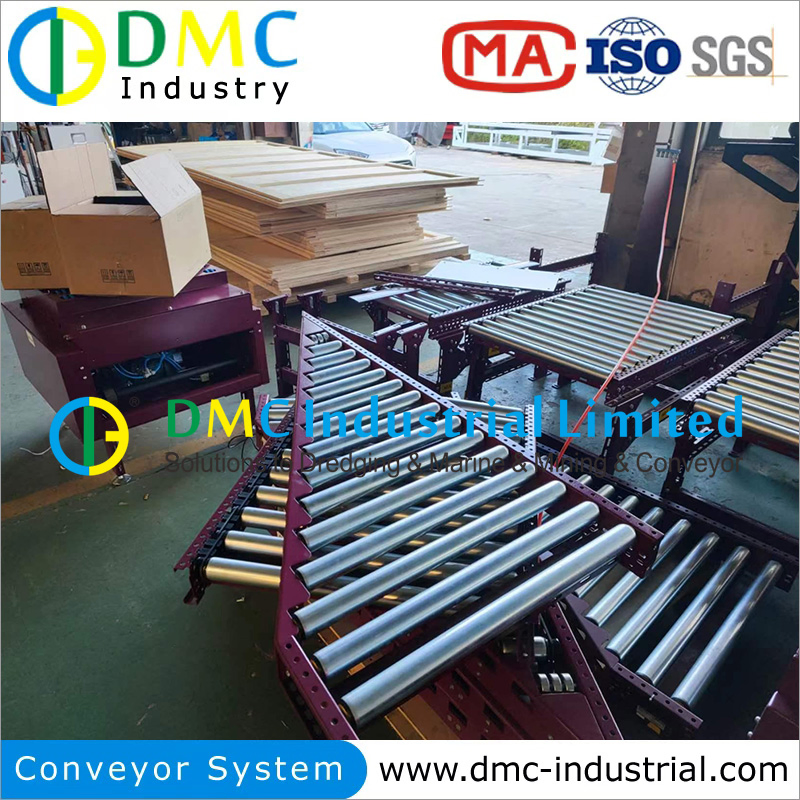 Heavy-Duty Roller Conveyor Industrial Material Handling Systems Drive Roller Conveyor