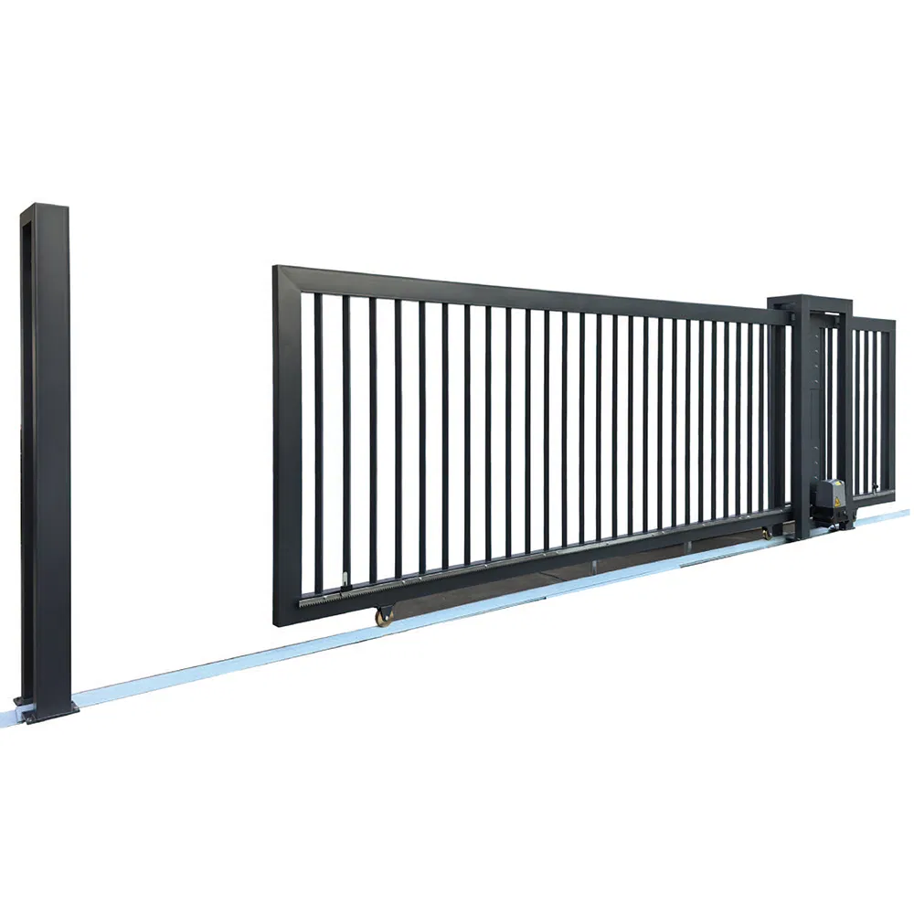 Electric Cantilever Sliding Gate Metal Swing Door, Ideal for Industrial Use