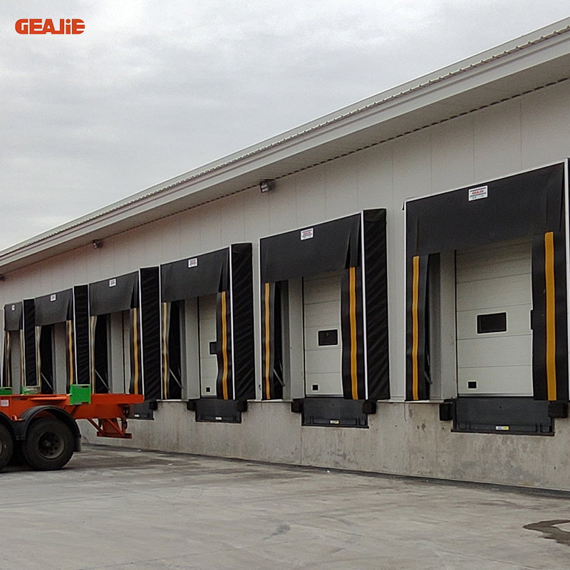 Manufacture Cost-Effective Adjustable Stationary Fixed Mechanical Unloading Bay Dustproof Stretchable Dock Seal