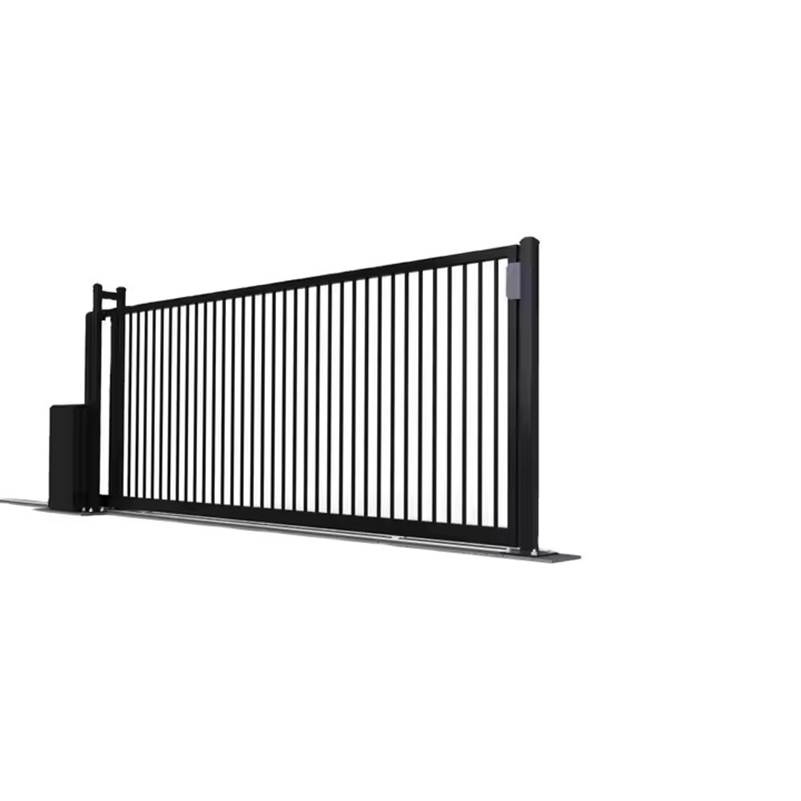 Telescopic Folding Fence Gate Composite Driveway Front Sliding Gate Door Industrial Cantilever Sliding Gate