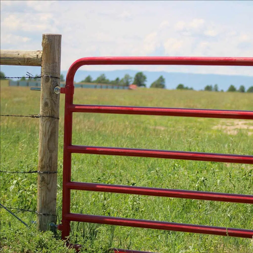 Durable Heavy-Duty Livestock Gate for Farms and Ranches/Industrial Strength Corral Gate for Secure Livestock Management/Sturdy Yard Gate for Livestock and Farm