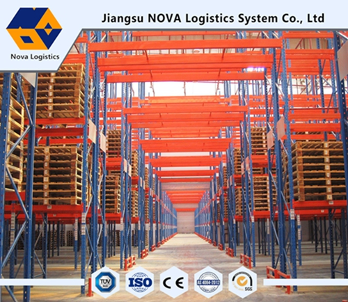 Yellow and blue Shelf Warehouse Heavy Duty Selective Pallet Racking
