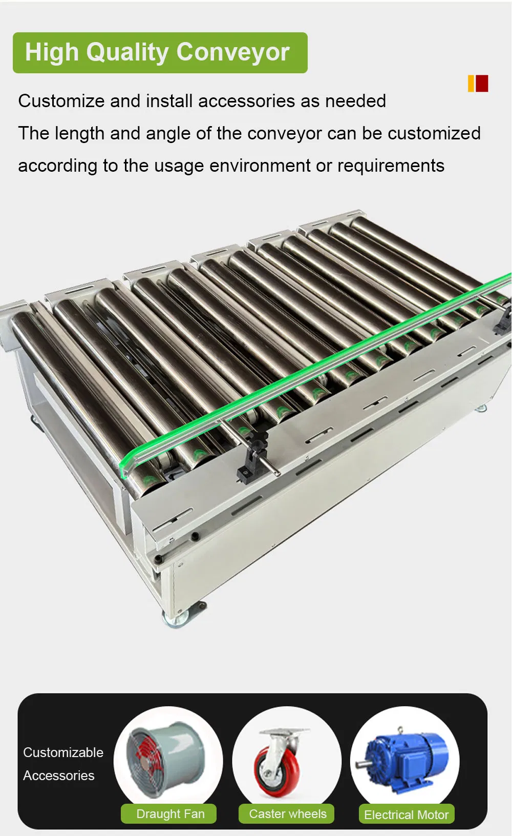 Roller Conveyor Detail 2