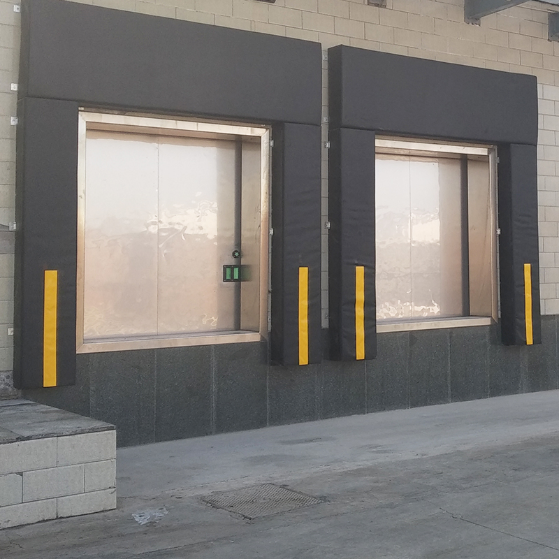 Factory Customized Wholesale Freezor Food Storage PVC Curtain Waterproof Sponge Dock Shelter