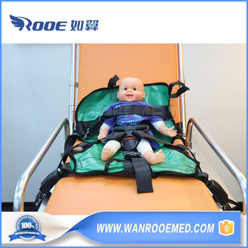 Eb-3A2 Medical Child Pediatric Rescue Vehicle Restraint System Restraints Device for Patients Ambulance Stretcher