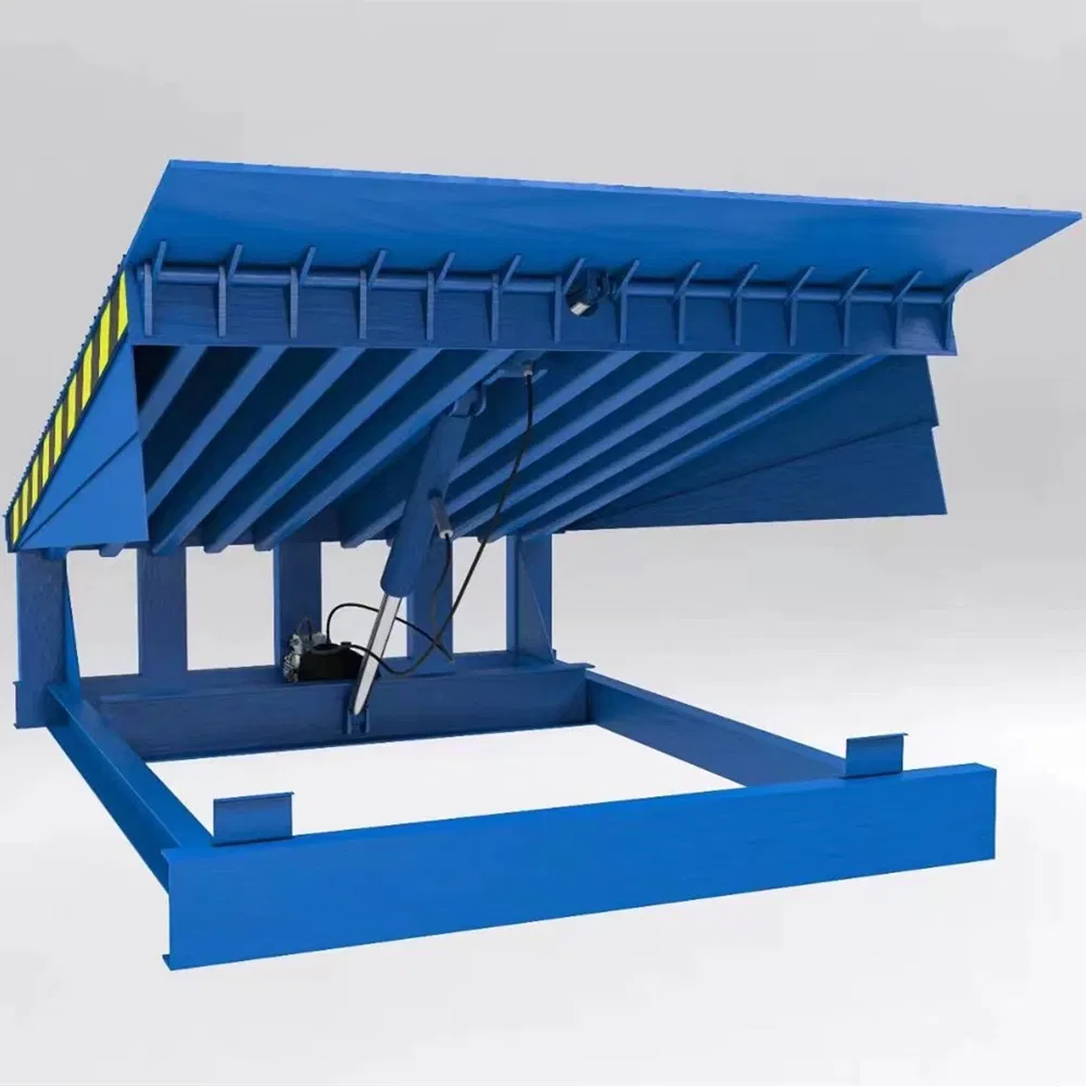 Hydraulic Dock Leveler with Customized Sizes and Loading Capacity for Warehouse Loading Bays
