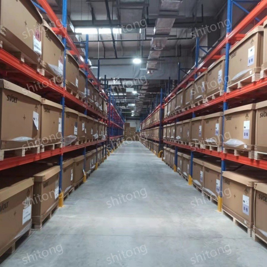 Stable Galvanized Thick Steel Steel Pallet Rack for Multi Layer Use